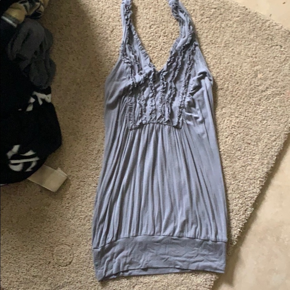 Open back tank